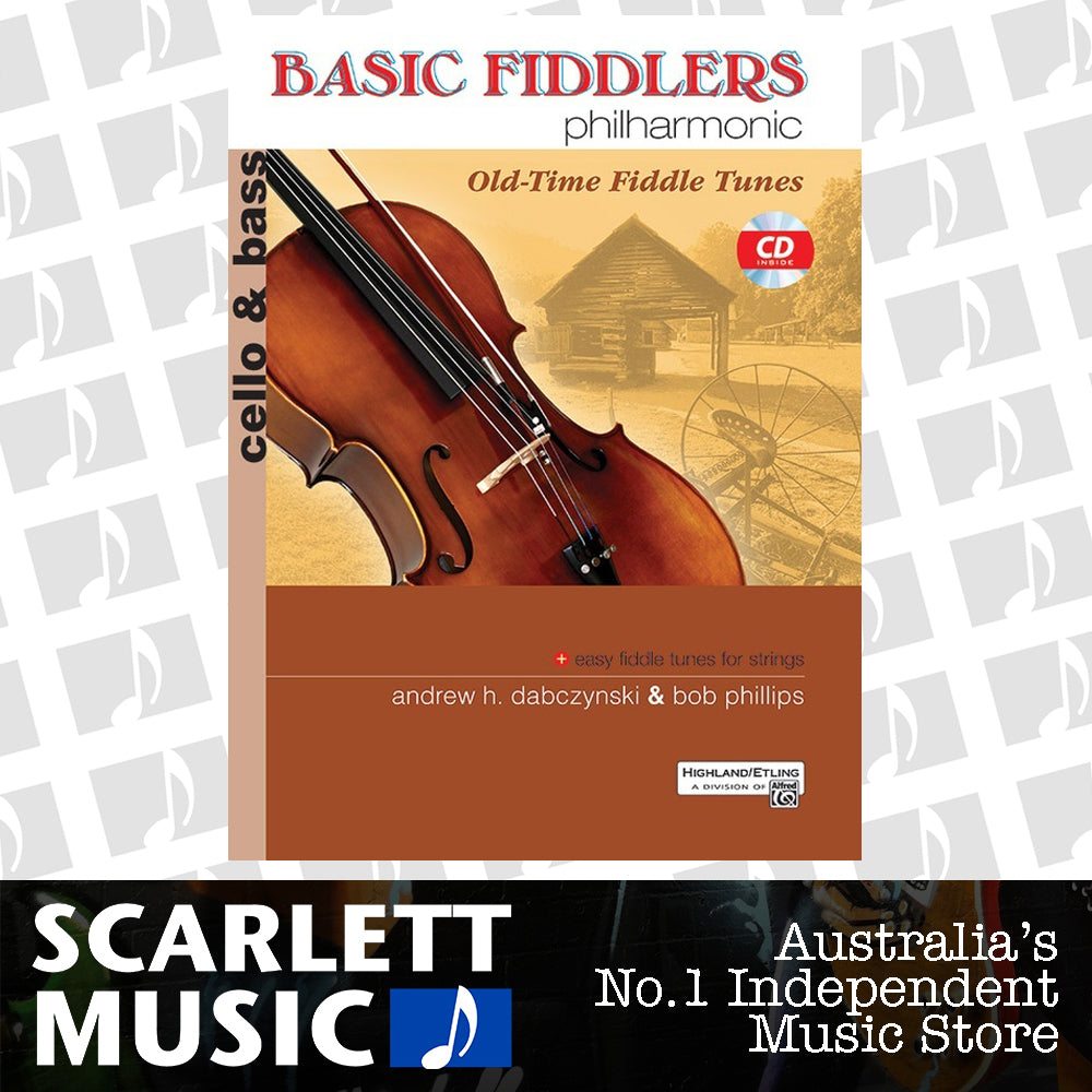 Basic Fiddlers Philharmonic Cello/Bass Book/CD — view 2