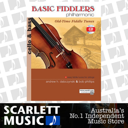 Basic Fiddlers Philharmonic Cello/Bass Book/CD — view 2