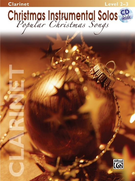 Christmas Solos Popular Songs Clarinet  Book/CD