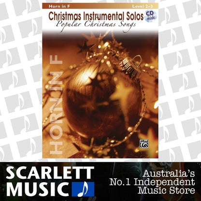 Christmas Solos Popular Songs Horn F Book/CD — view 2