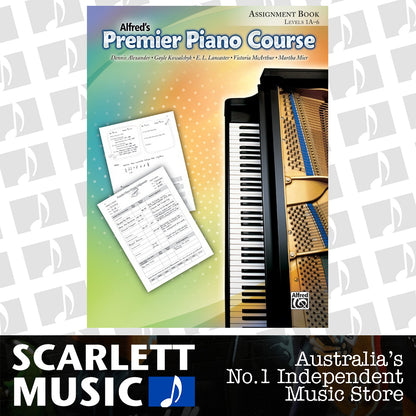 Premier Piano Course Assignment Book — view 2
