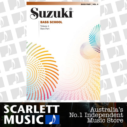 Suzuki Bass School Volume 4 Double Bass Sheet Music — view 2