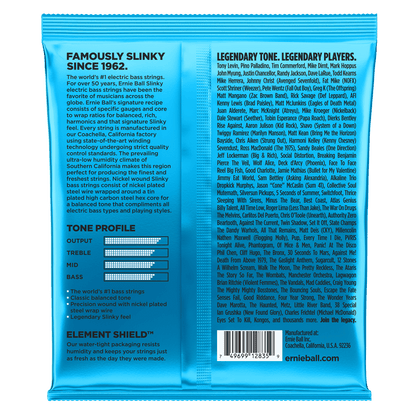 Ernie Ball Extra Slinky Nickel Wound Electric Bass String, 40-95 Gauge — view 2