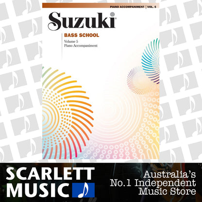 Suzuki Bass School Volume 5 Piano Accompaniment Sheet Music — view 2