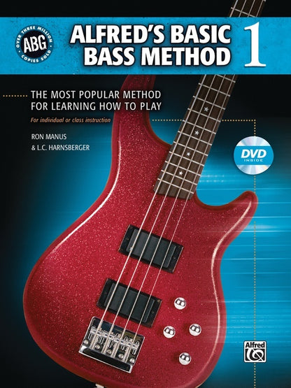 Alfreds Basic Bass Method 1 Book/DVD