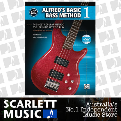 Alfreds Basic Bass Method 1 Book/DVD — view 2