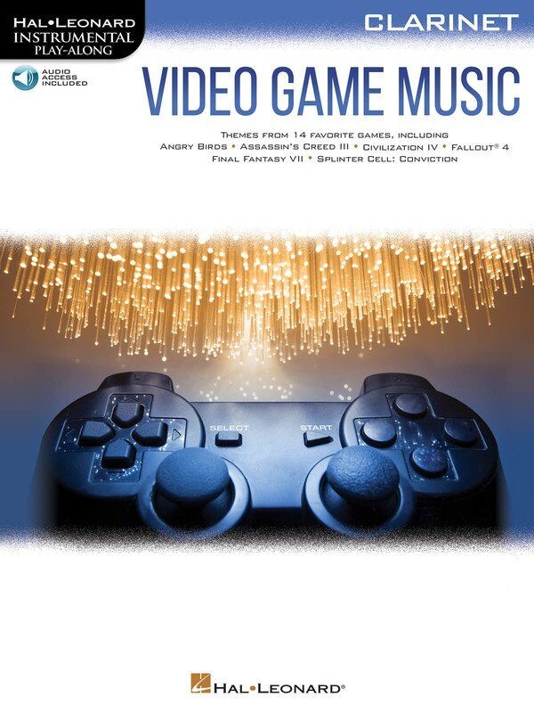 Video Game Music for Clarinet - 14 Contemporary Themes with Online Audio Access
