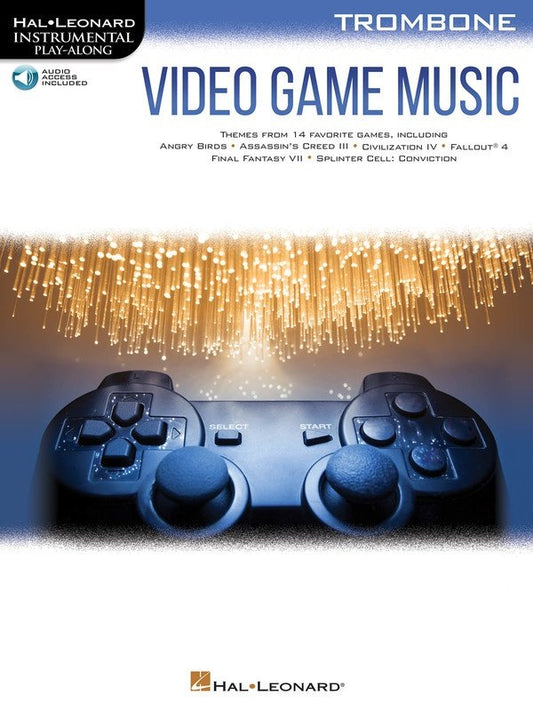 Video Game Music For Trombone Bk/Ola (Hal Leonard)
