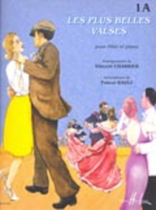 Les Plus Belles Valses Book 1A Flute/Piano (Softcover Book)