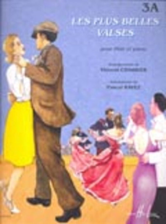 Les Plus Belles Valses Book 3A Flute/Piano (Softcover Book)