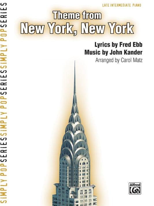 New York New York Theme From Li Piano Solo/Sheet