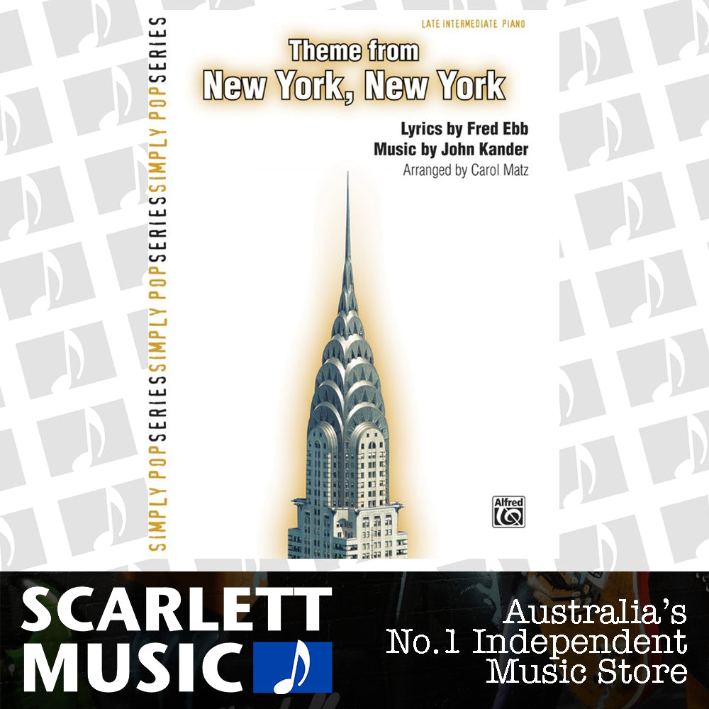New York New York Theme From Li Piano Solo/Sheet — view 2