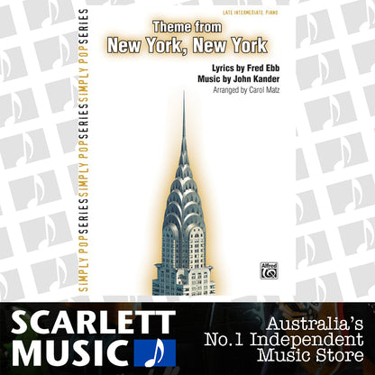 New York New York Theme From Li Piano Solo/Sheet — view 2