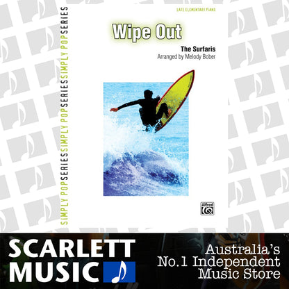 Wipe Out Piano Solo Sheet Music — view 2