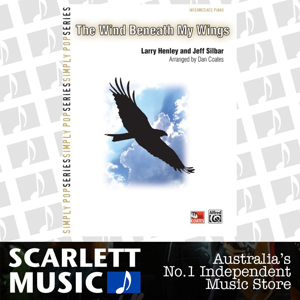 Wind Beneath My Wings Intermediate Piano Solo Sheet Music — view 2