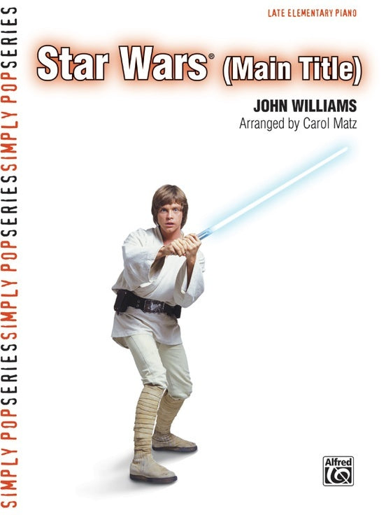 Star Wars Main Title Piano Solo Sheet Music