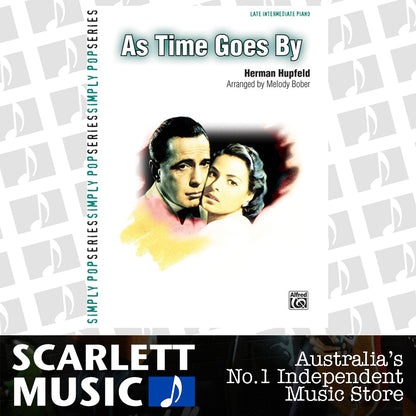 As Time Goes By Piano Solo Sheet Music — view 2