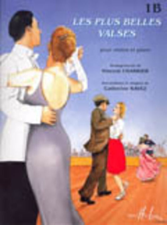 Les Plus Belles Valses Book 1B Violin/Piano (Softcover Book)