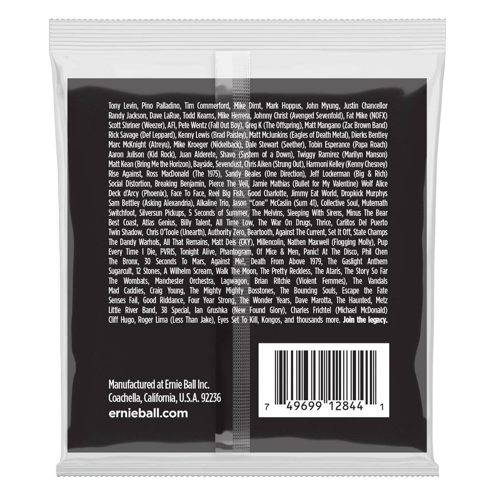 Ernie Ball Super Slinky Stainless Steel Electric Bass Strings-45-100 Gauge — view 2