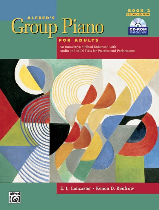 Alfred's Group Piano for Adults Book 2 with CD