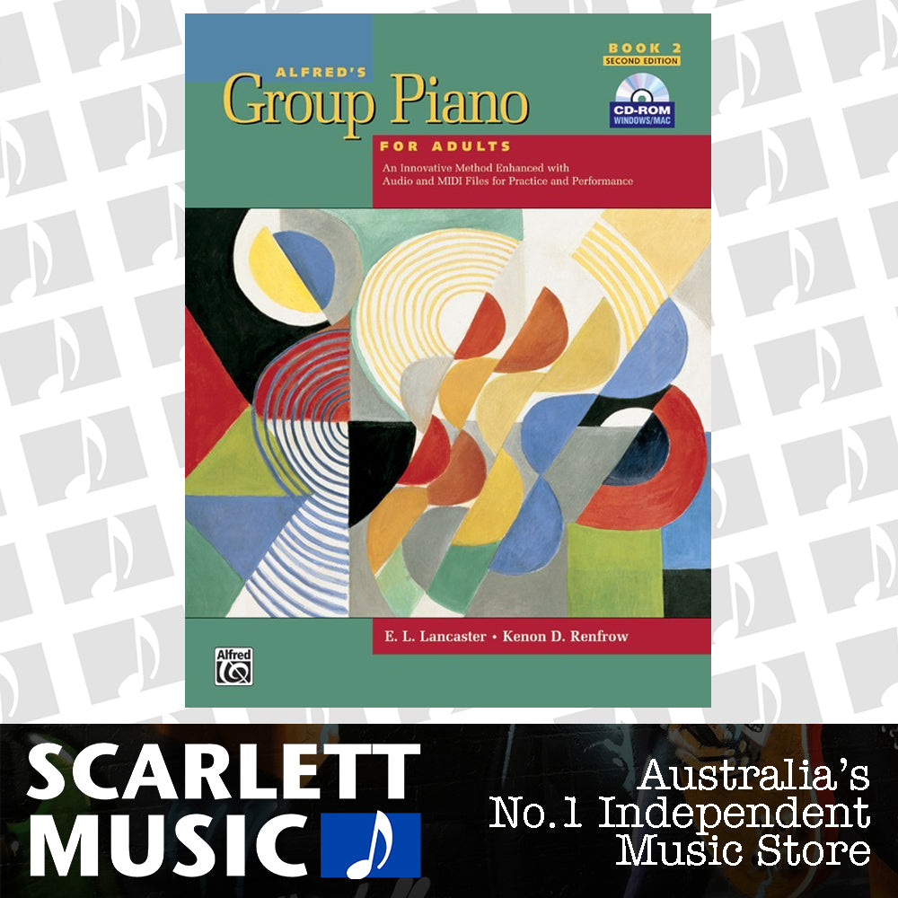Alfred's Group Piano for Adults Book 2 with CD — view 2
