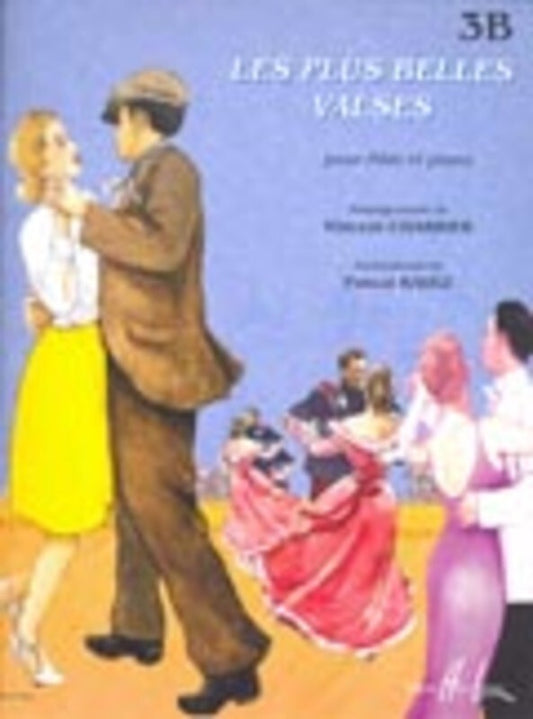 Les Plus Belles Valses Book 3B Flute Piano (Softcover Book)