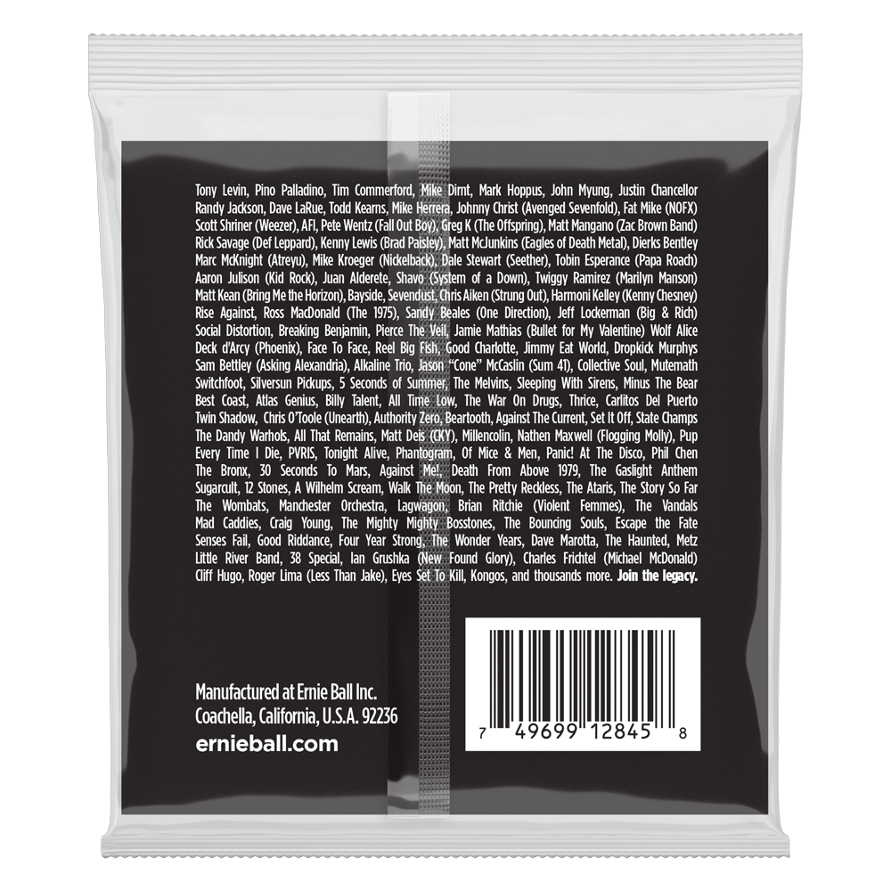 Ernie Ball Extra Slinky Stainless Steel Electric Bass String, 40-95 Gauge — view 2
