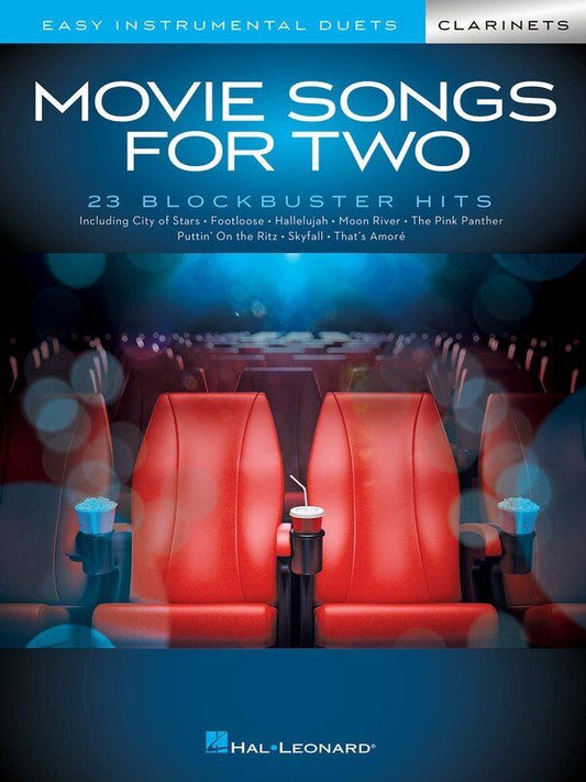 Movie Songs for Two Clarinets - Easy Duet Arrangements for Woodwind Instruments
