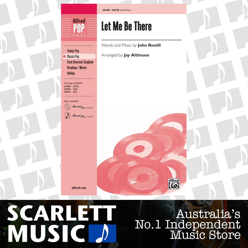 Let Me Be There SATB — view 2