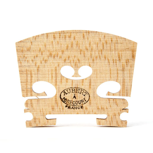 Aubert Mirecourt Low Heart Violin Bridge 7 3/4 Unfitted