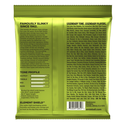 Ernie Ball Regular Slinky Nickel Wound Short Scale Bass Strings, 45-105 Gauge — view 2