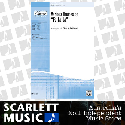 Various Themes on Fa La La SAB Choral Sheet Music — view 2