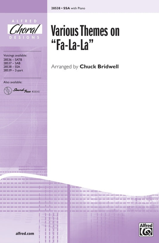 Various Themes on Fa La La SSA Choral Sheet Music