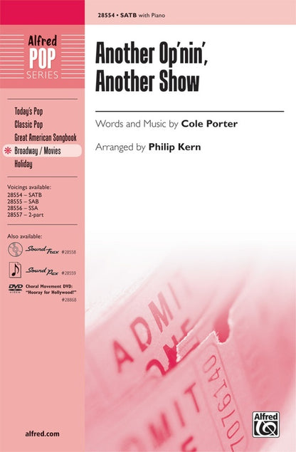 Another OPNIN Another SHOW SATB Arrangement by Kern