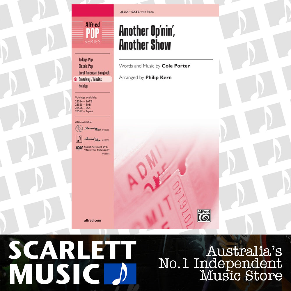 Another OPNIN Another SHOW SATB Arrangement by Kern — view 2