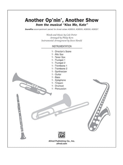 Another OPNIN Another SHOW Soundpax Choral Sheet Music
