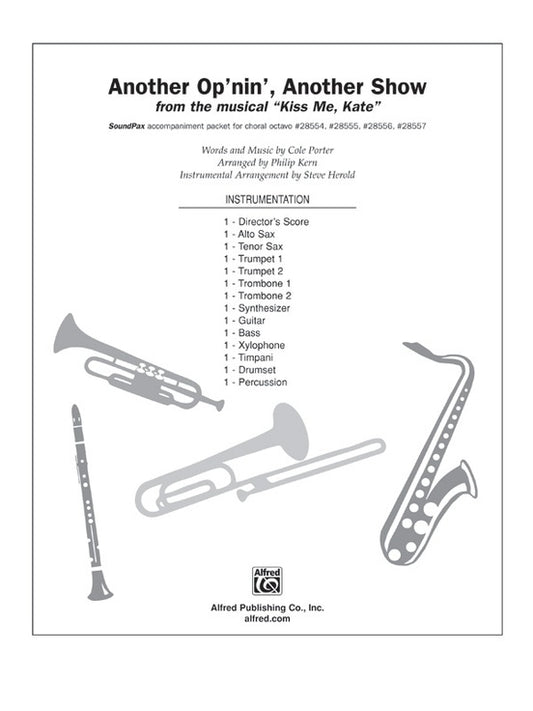 Another OPNIN Another SHOW Soundpax Choral Sheet Music