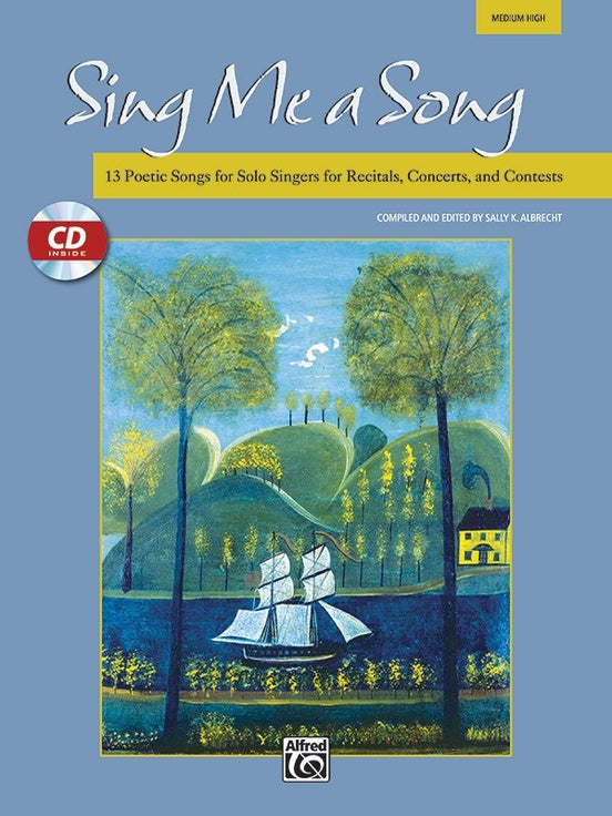 Sing Me A Song Medium-High Voice Book with CD