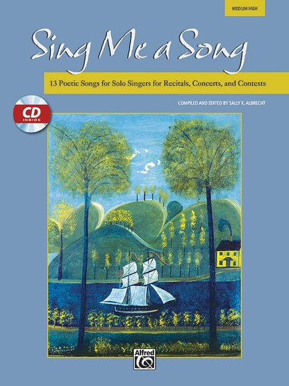 Sing Me A Song Medium-High Voice Book with CD