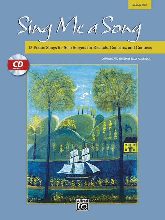 Sing Me A Song Medium-High Voice Book with CD