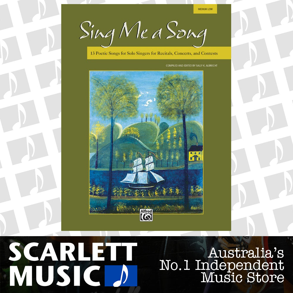 Sing Me A Song Medium-Low Voice Book and CD — view 2