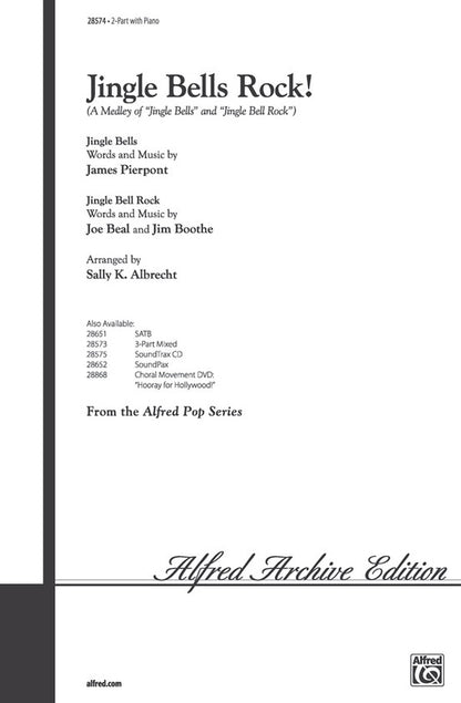 Jingle Bells Rock 2-Pt/Piano
