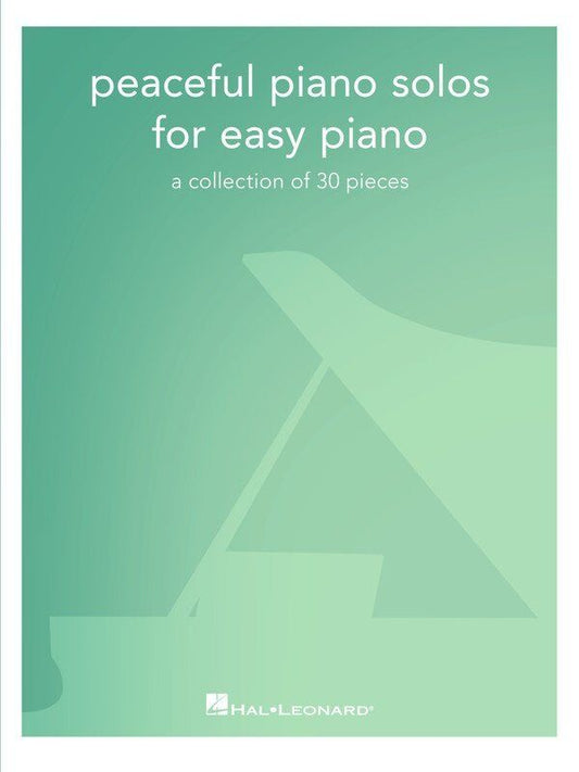 Peaceful Piano Solos for Easy Piano by Hal Leonard, 96 Pages, Easy Piano Format