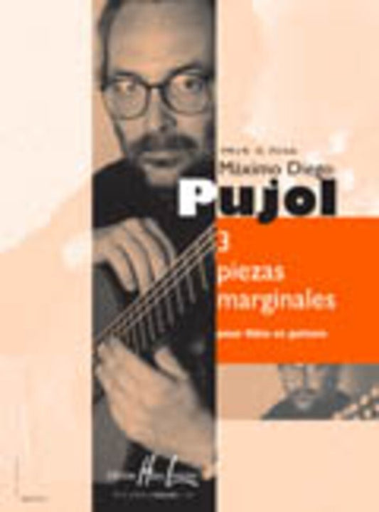 Piezas Marginales 3 Flute/Guitar (Softcover Book)