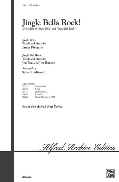Jingle Bells Rock! A Medley SATB