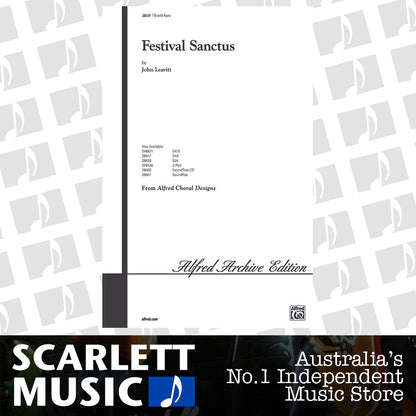 Festival Sanctus TTB — view 2