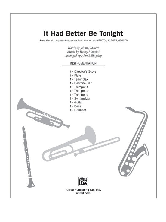 It Had Better Be Tonight Soundpax