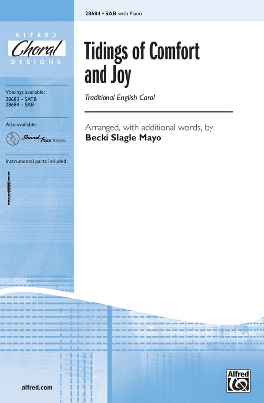 Tidings of Comfort and Joy SAB Choral Sheet Music