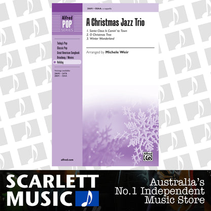 Christmas Jazz Trio SSAA — view 2