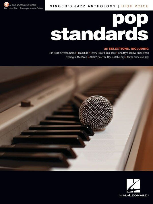 Pop Standards - Singer's Jazz Anthology for High Voice